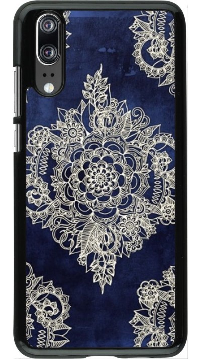 Coque Huawei P20 - Cream Flower Moroccan