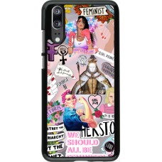 Coque Huawei P20 - Girl Power Collage