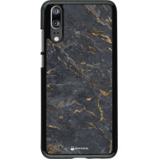 Hülle Huawei P20 - Grey Gold Marble