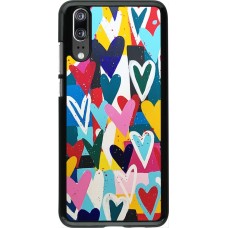 Coque Huawei P20 - Joyful Hearts