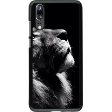 Coque Huawei P20 - Lion looking up
