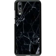 Hülle Huawei P20 - Marble Black 01