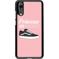 Coque Huawei P20 - princesse en basket