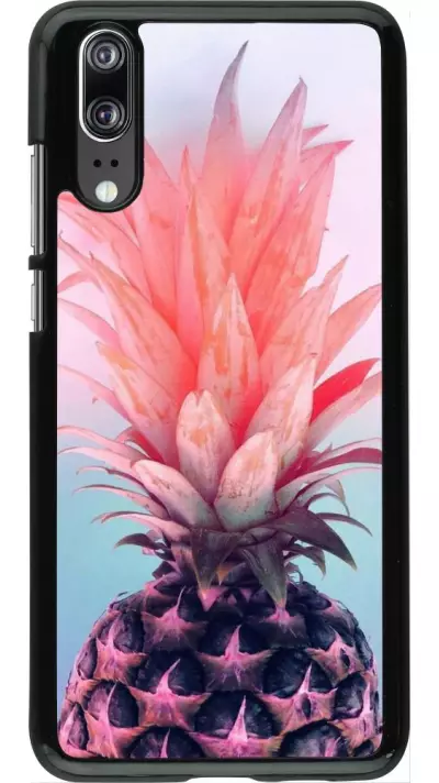 Coque Huawei P20 - Purple Pink Pineapple