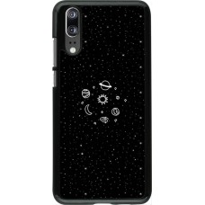 Coque Huawei P20 - Space Doodle