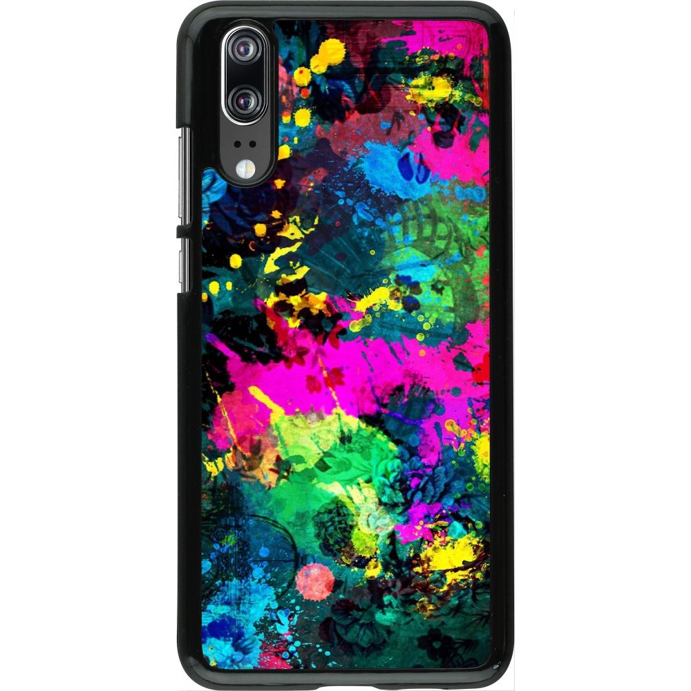 Coque Huawei P20 - splash paint