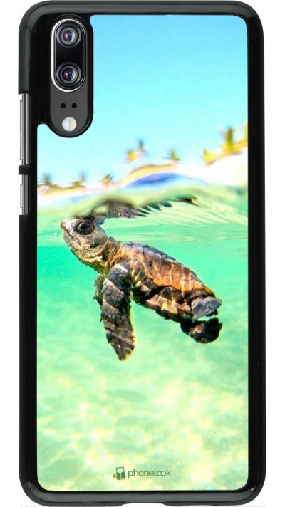 Coque Huawei P20 - Turtle Underwater