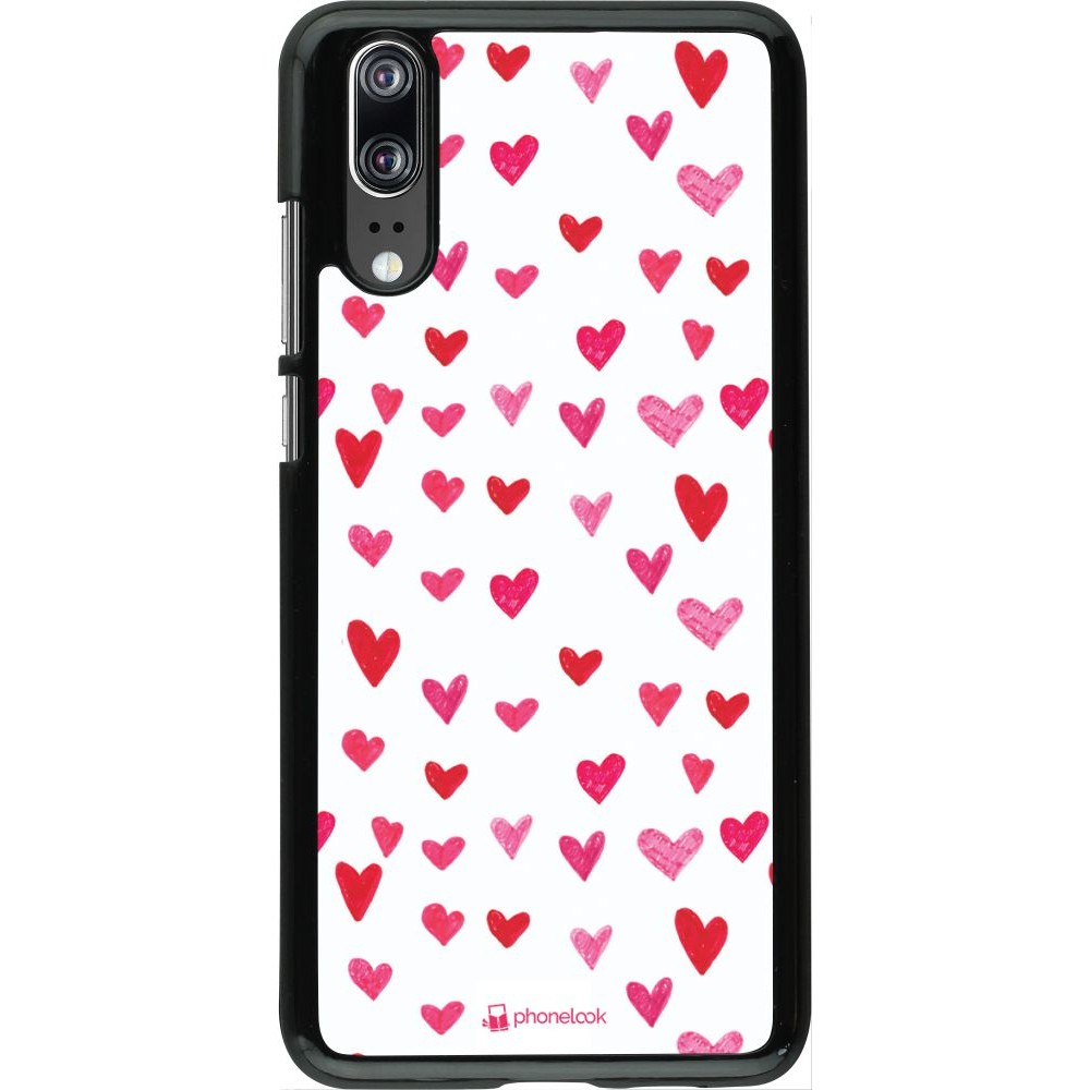 Coque Huawei P20 - Valentine 2022 Many pink hearts