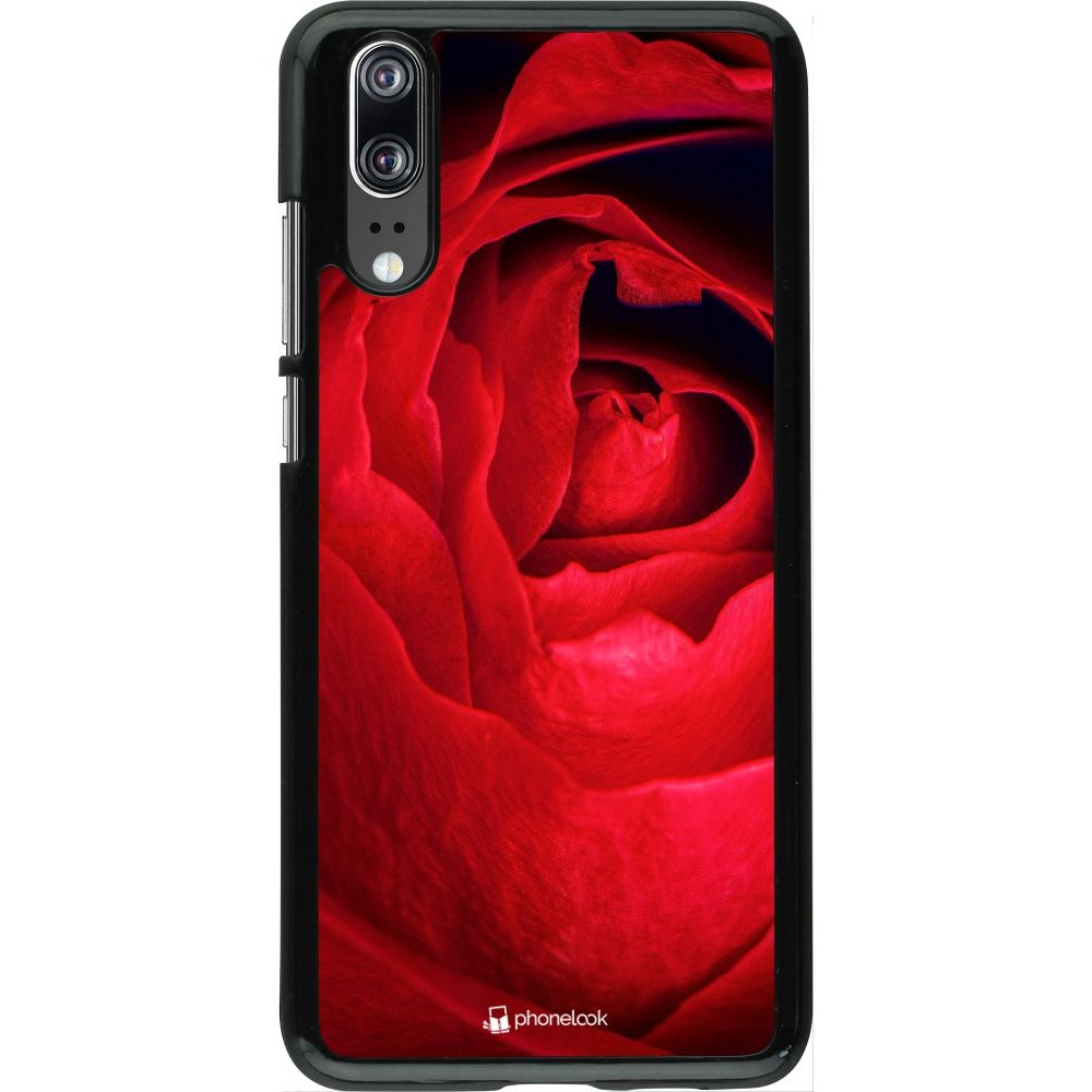 Coque Huawei P20 - Valentine 2022 Rose