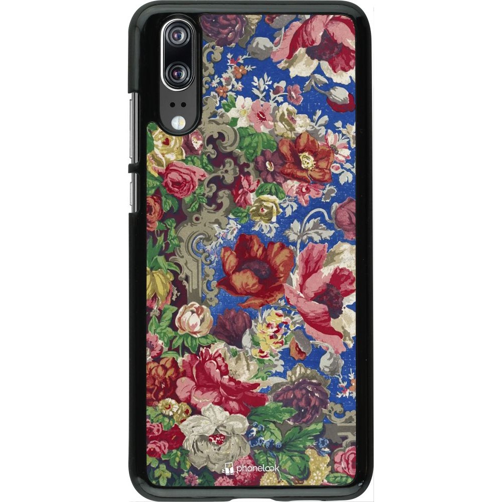 Coque Huawei P20 - Vintage Art Flowers