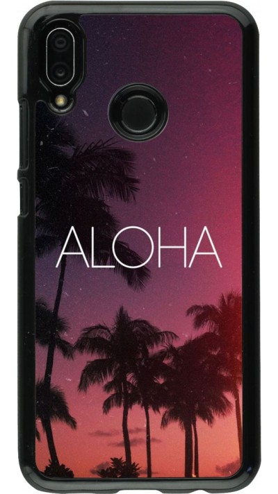 Coque Huawei P20 Lite - Aloha Sunset Palms