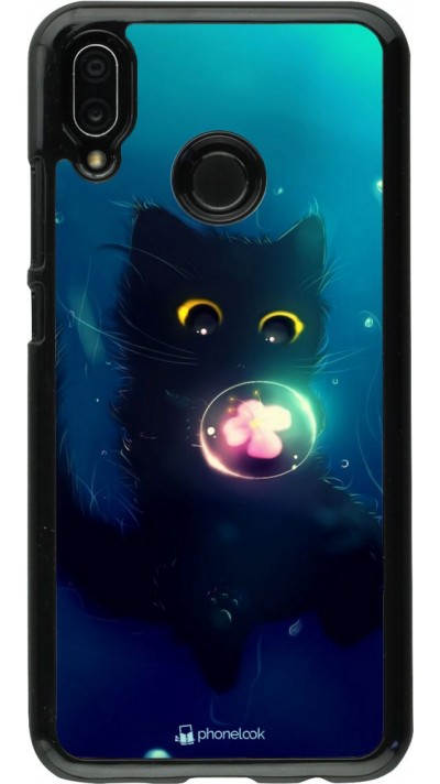 Coque Huawei P20 Lite - Cute Cat Bubble