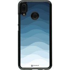 Coque Huawei P20 Lite - Flat Blue Waves