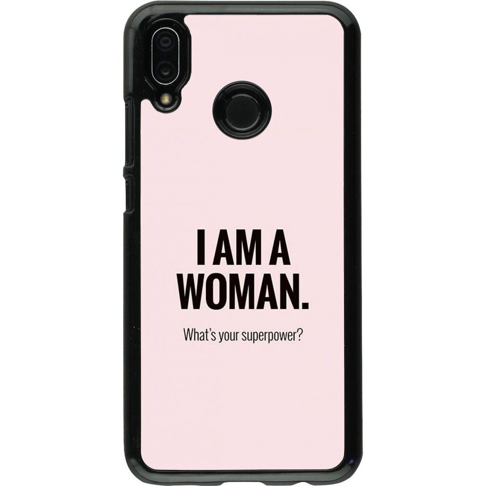 Coque Huawei P20 Lite - I am a woman