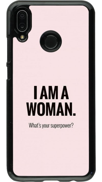 Coque Huawei P20 Lite - I am a woman