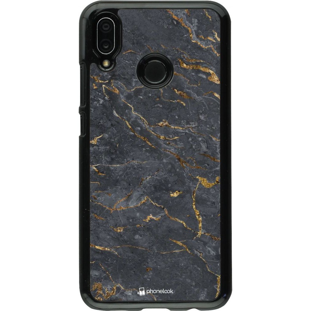 Coque Huawei P20 Lite - Grey Gold Marble