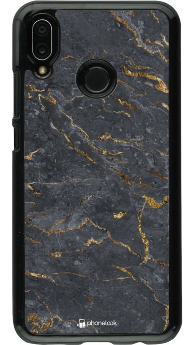 Hülle Huawei P20 Lite - Grey Gold Marble