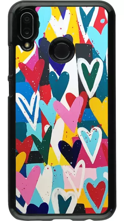 Coque Huawei P20 Lite - Joyful Hearts