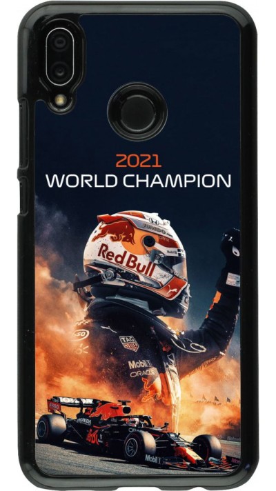 Coque Huawei P20 Lite - Max Verstappen 2021 World Champion