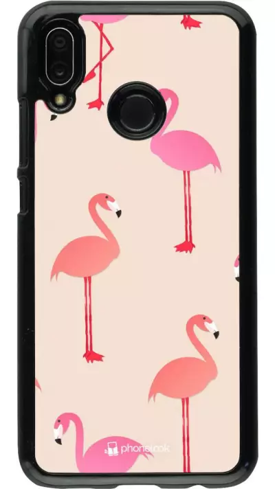 Coque Huawei P20 Lite - Pink Flamingos Pattern