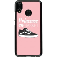 Coque Huawei P20 Lite - princesse en basket