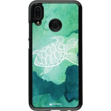 Coque Huawei P20 Lite - Turtle Aztec Watercolor