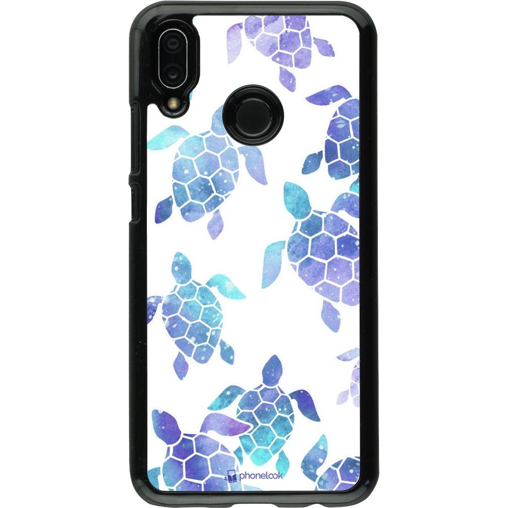 Coque Huawei P20 Lite - Turtles pattern watercolor