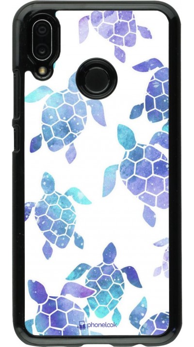 Hülle Huawei P20 Lite - Turtles pattern watercolor