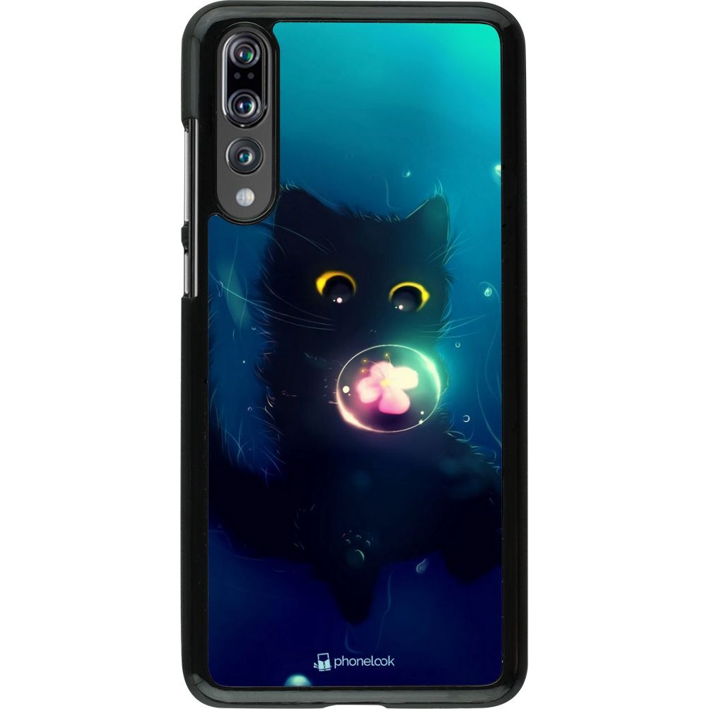 Hülle Huawei P20 Pro - Cute Cat Bubble