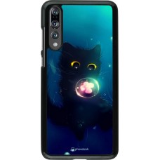 Hülle Huawei P20 Pro - Cute Cat Bubble