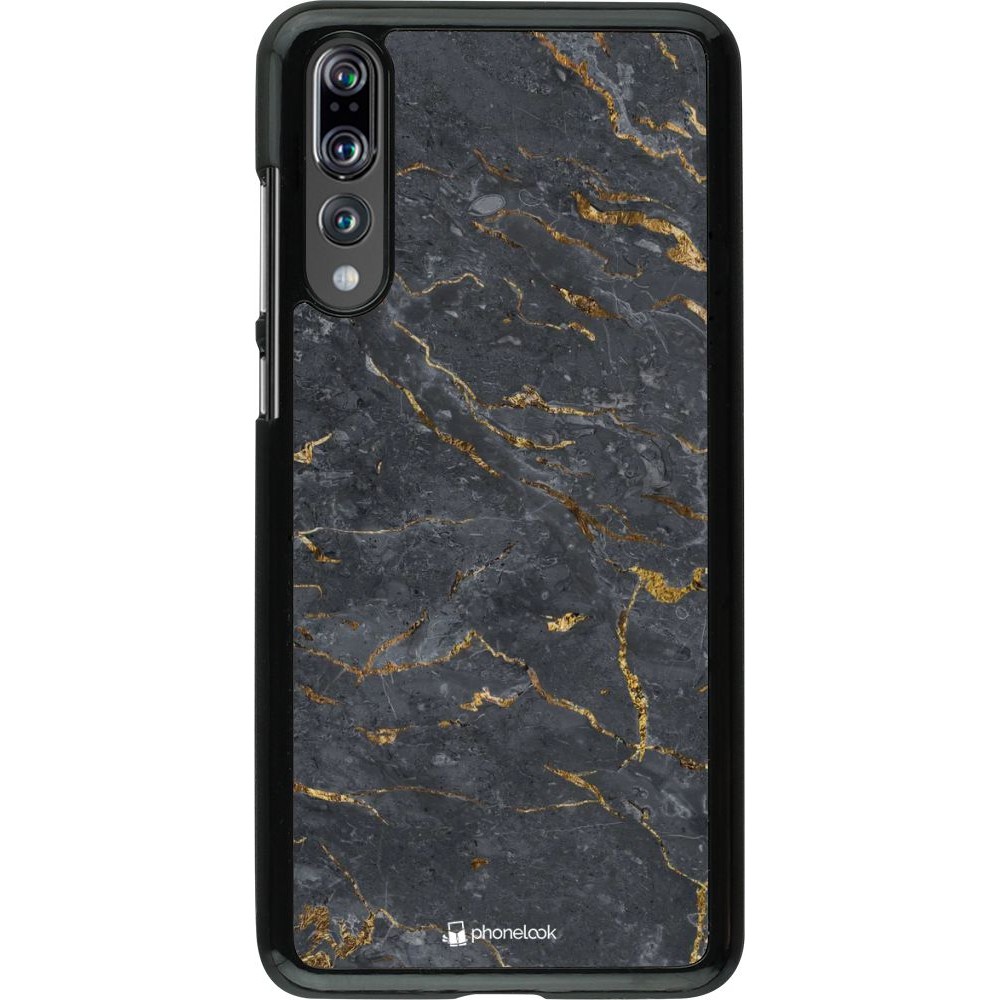 Hülle Huawei P20 Pro - Grey Gold Marble