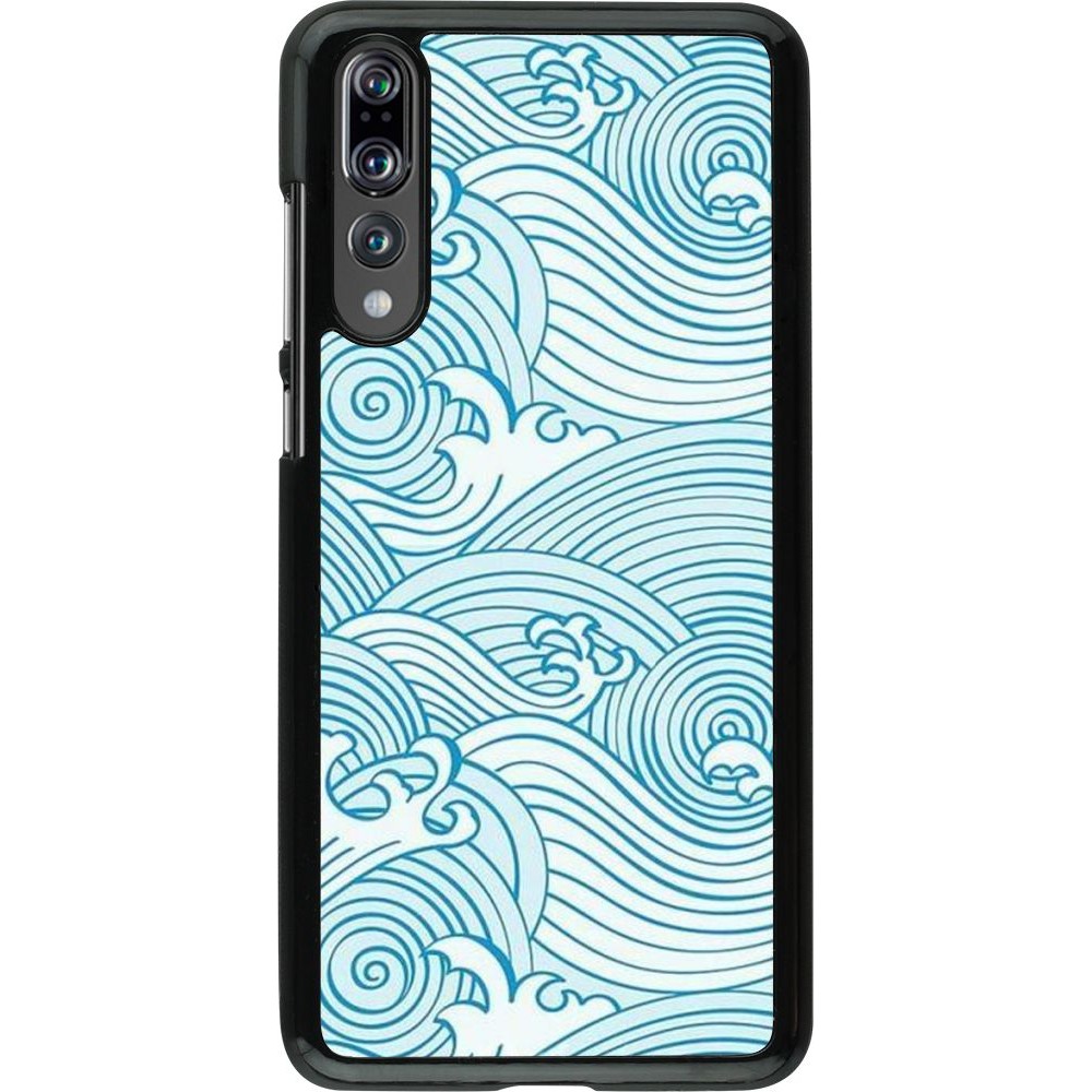 Hülle Huawei P20 Pro - Ocean Waves