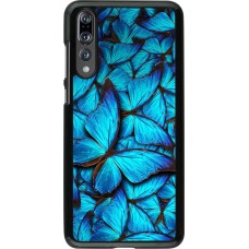 Hülle Huawei P20 Pro - Papillon - Bleu