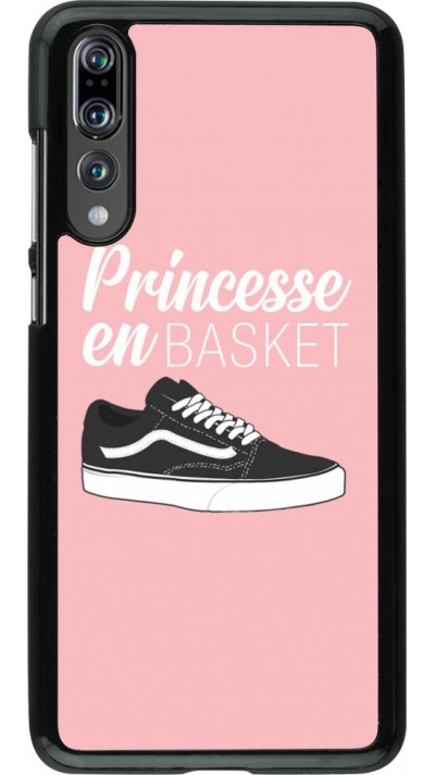 Coque Huawei P20 Pro - princesse en basket