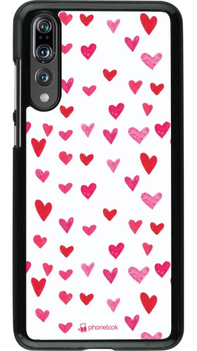 Coque Huawei P20 Pro - Valentine 2022 Many pink hearts