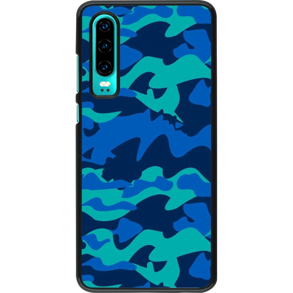 Hülle Huawei P30 - Camo Blue