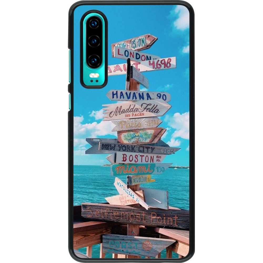 Coque Huawei P30 - Cool Cities Directions