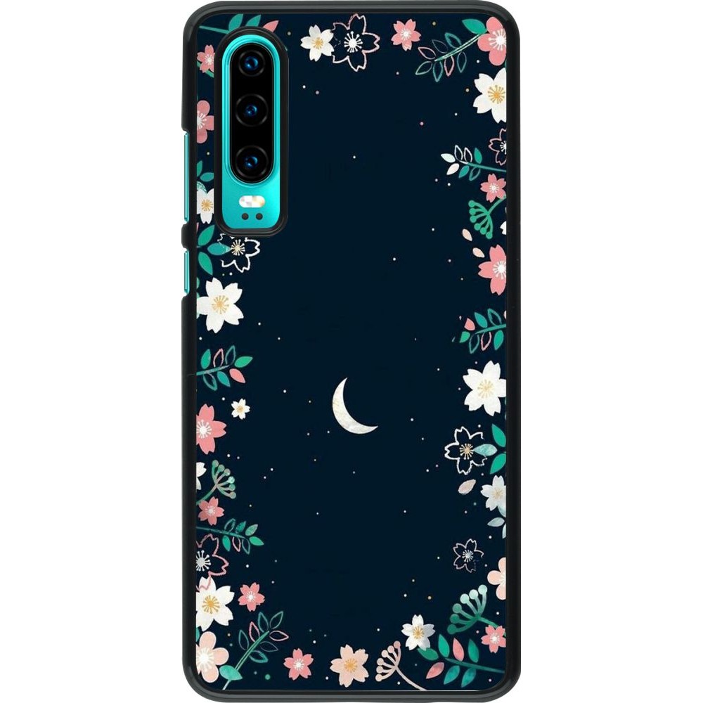 Coque Huawei P30 - Flowers space