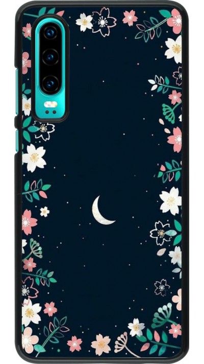 Coque Huawei P30 - Flowers space