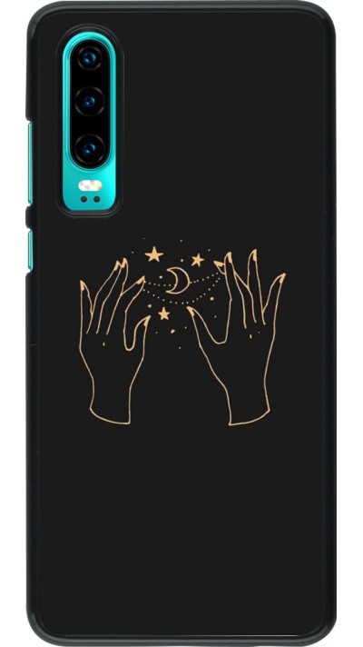 Coque Huawei P30 - Grey magic hands