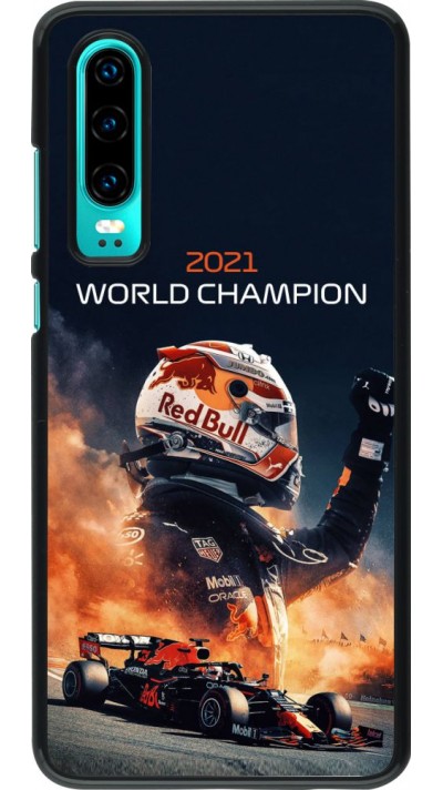 Coque Huawei P30 - Max Verstappen 2021 World Champion