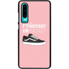 Coque Huawei P30 - princesse en basket