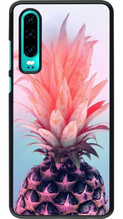 Coque Huawei P30 - Purple Pink Pineapple