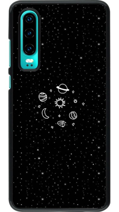 Coque Huawei P30 - Space Doodle