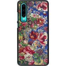 Coque Huawei P30 - Vintage Art Flowers