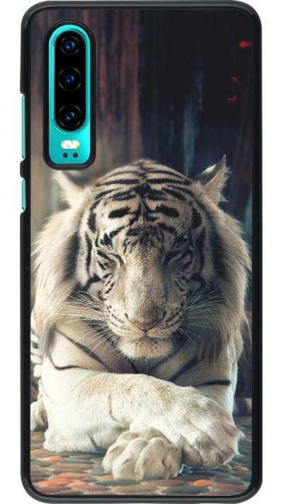 Coque Huawei P30 - Zen Tiger