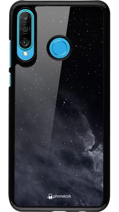 Coque Huawei P30 Lite - Black Sky Clouds