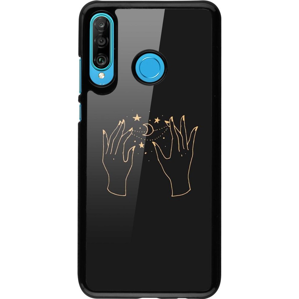 Coque Huawei P30 Lite - Grey magic hands