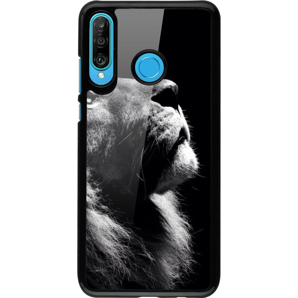 Coque Huawei P30 Lite - Lion looking up