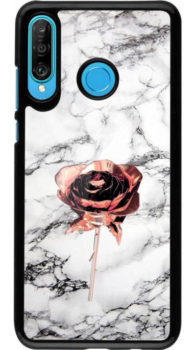 Coque Huawei P30 Lite - Marble Rose Gold